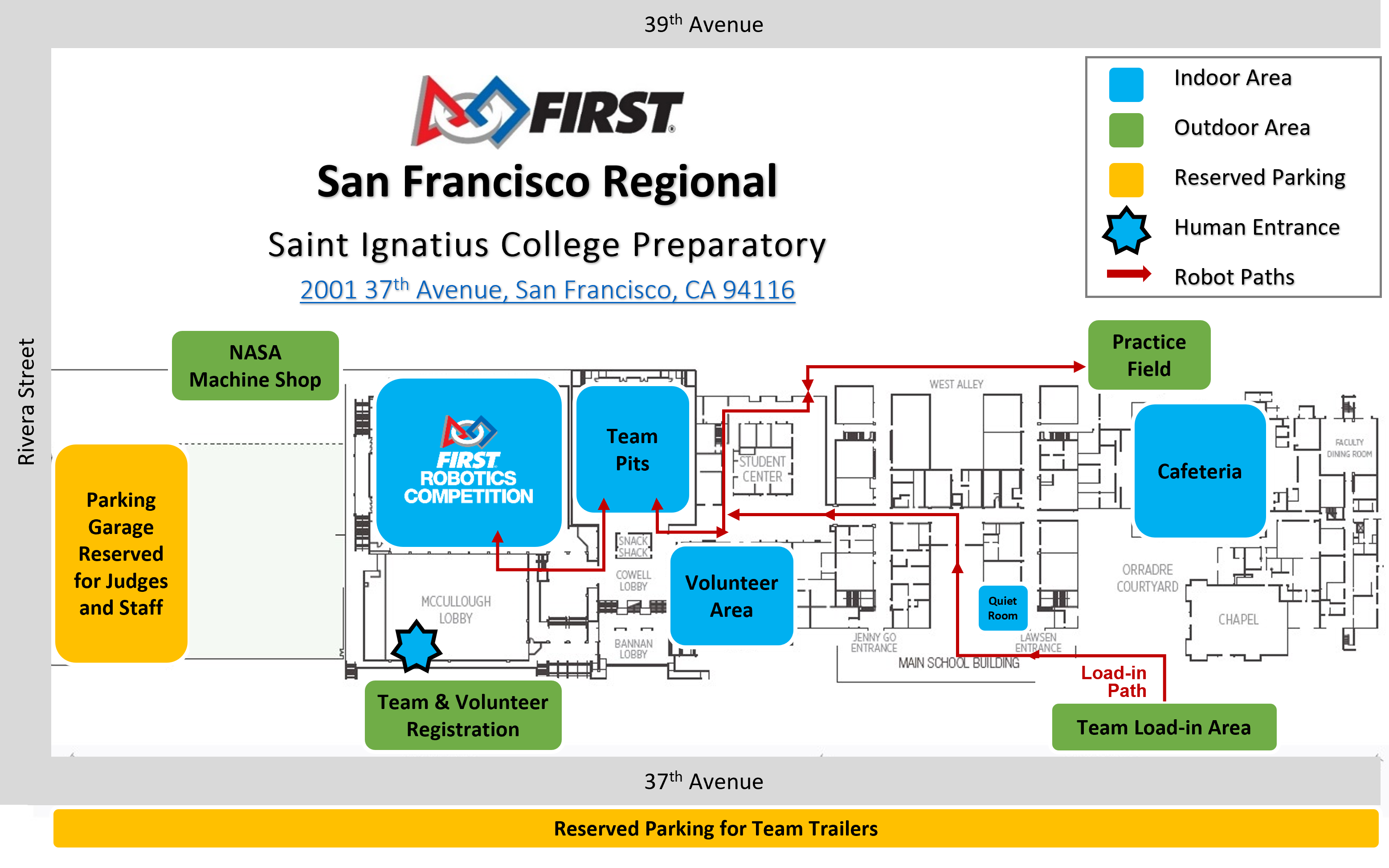 San Francisco Regional FIRST Robotics California