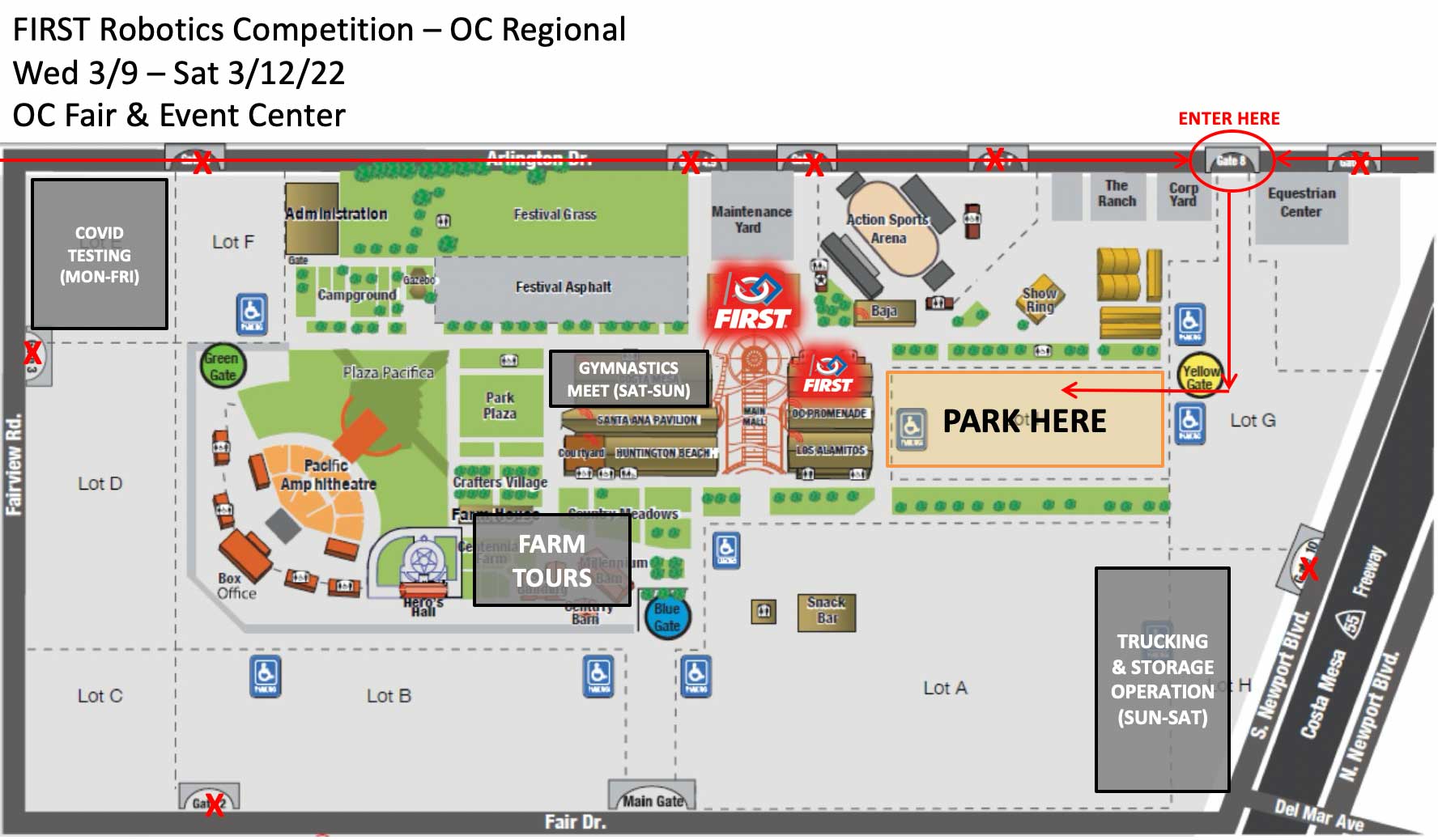 Orange County Regional FIRST Robotics California