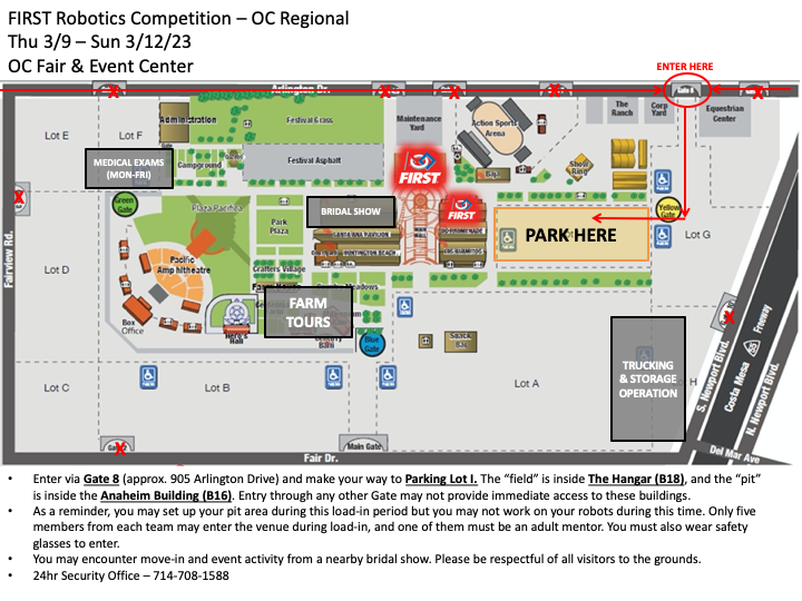 Maps & directions - OC Fair & Event Center - Costa Mesa, CA