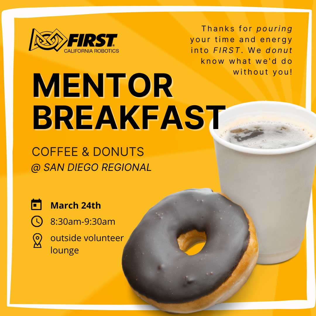 Mentor Breakfast at San Diego Regional