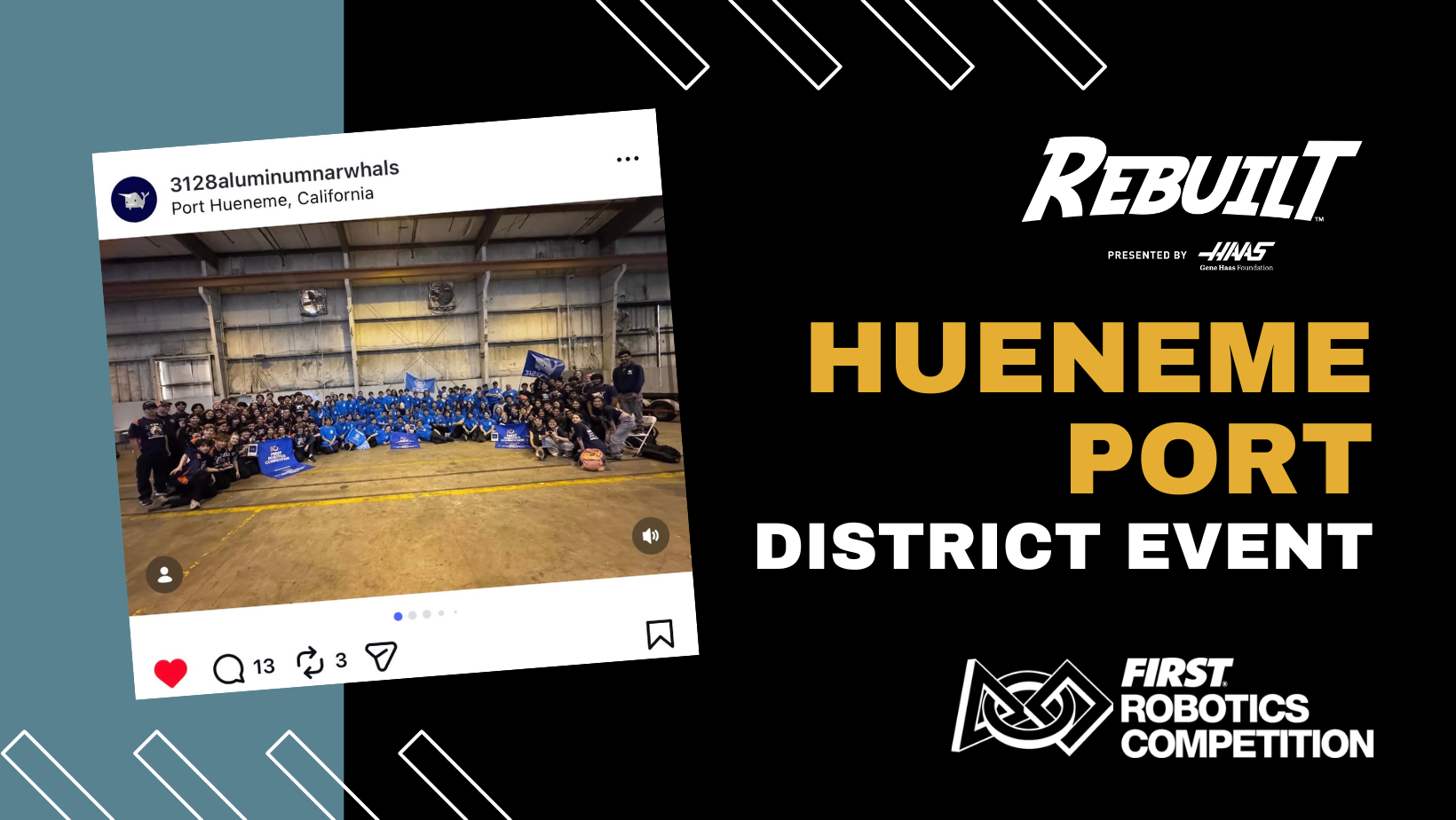 FIRST Robotics Competition – Hueneme Port District Event, 2026