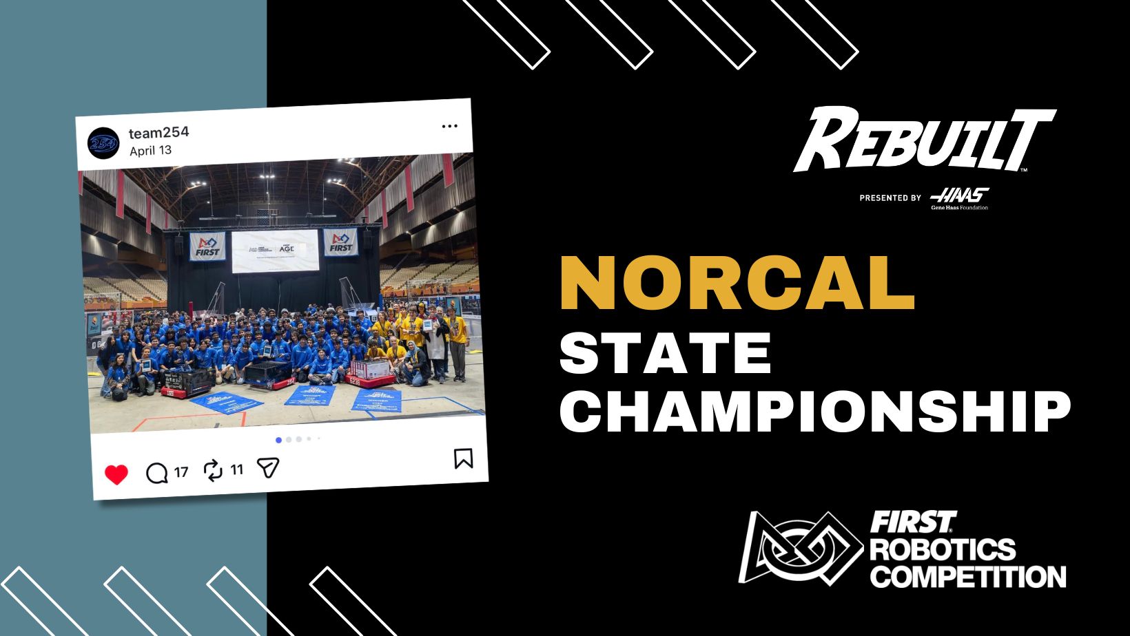 Inaugural FIRST Robotics Competition NorCal State Championship, 2026