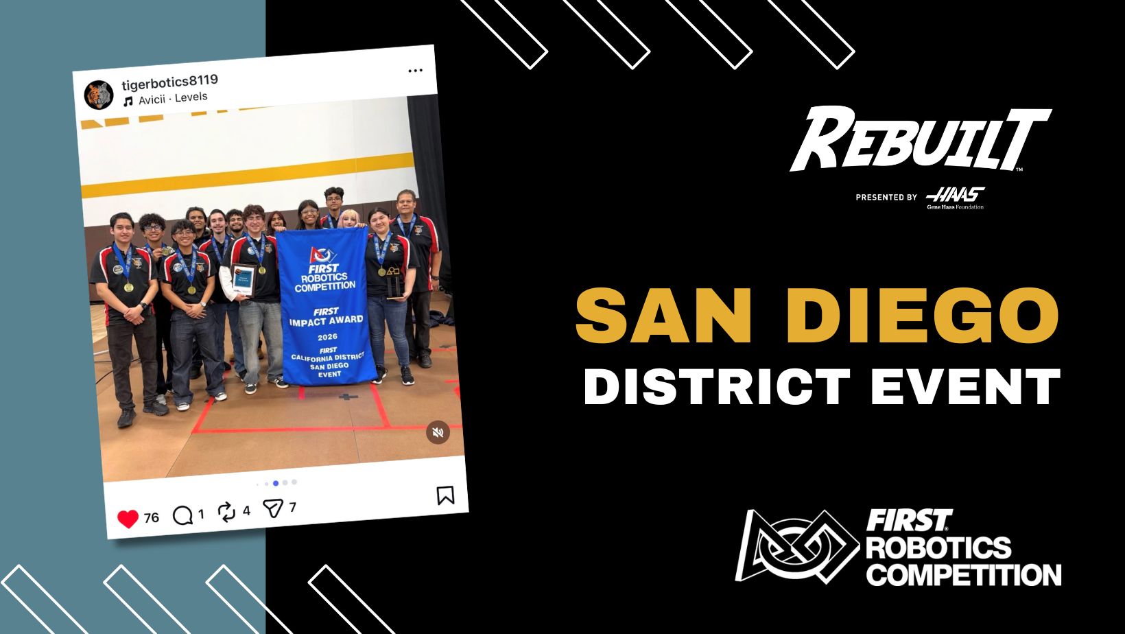 FIRST Robotics Competition – San Diego District Event, 2026
